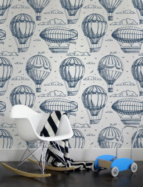 Flying Balloons Wallpaper
