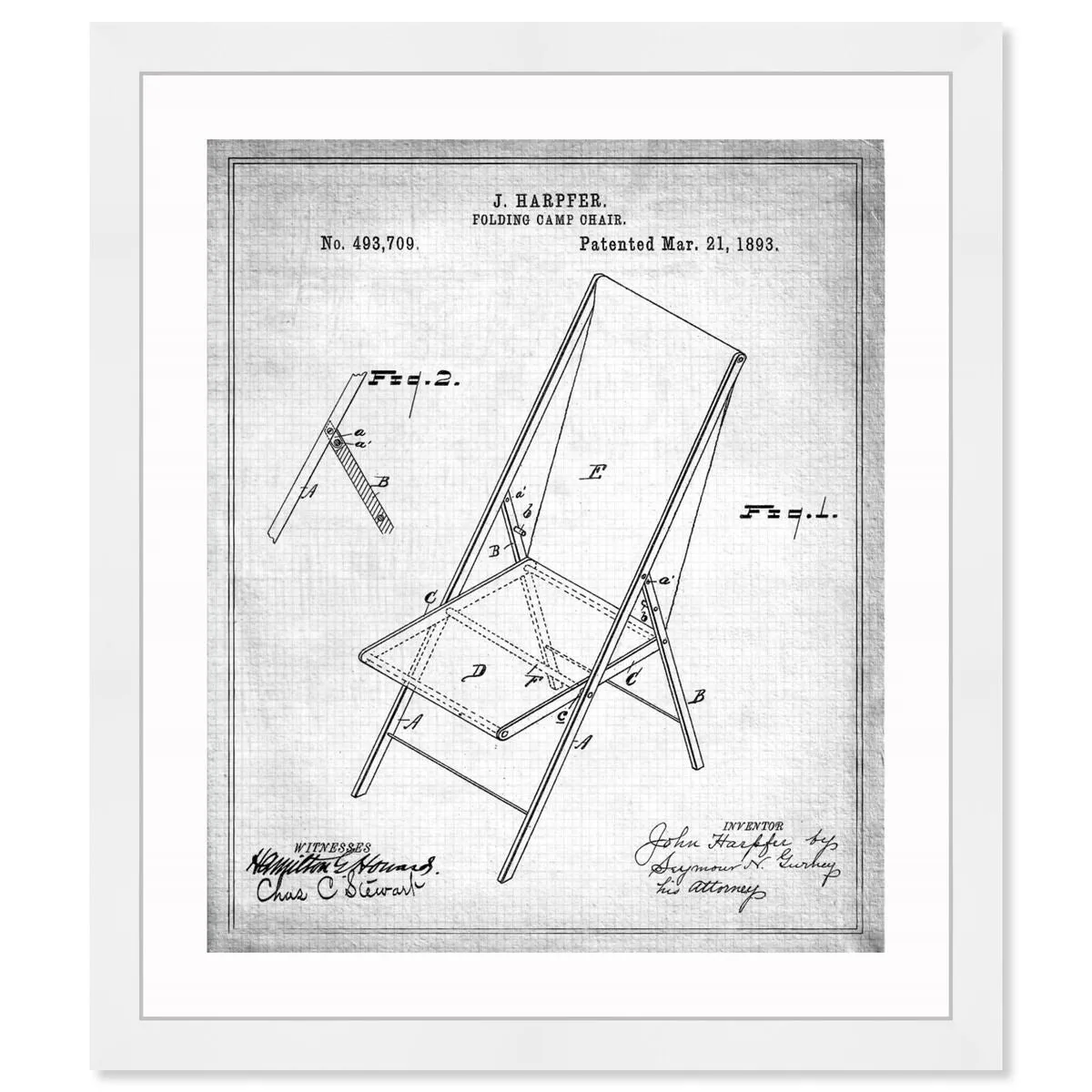 Folding Camp Chair 1893 I