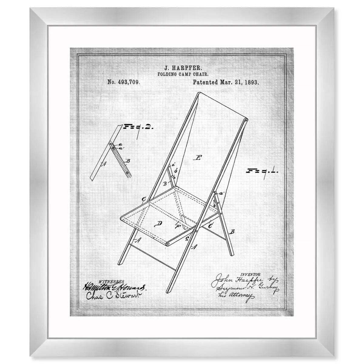 Folding Camp Chair 1893 I
