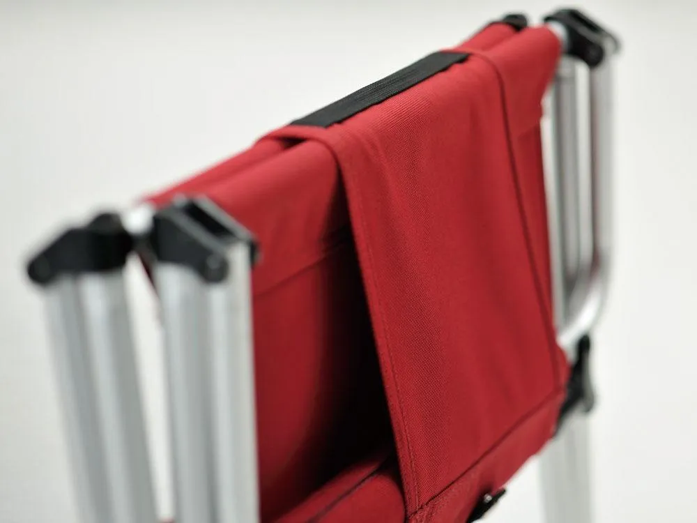 FOLDING CHAIR WIDE IN RED - SNOW PEAK
