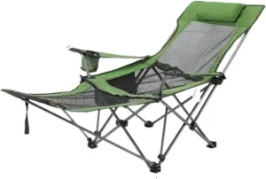 Folding Chairs Outdoor Camping Folding Recliner Chair Camping Folding Chair Beach Sun Patio Chaise Lounge Chair Pool Lawn Lounger Camping Chair