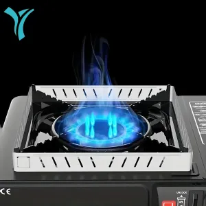 Folding Detachable Stove Windscreen For Card Stove, Portable Camping Outdoor Equipment, Stove Windscreen (Without Stove)
