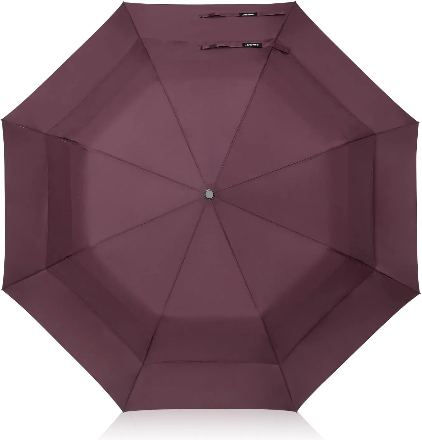 G4Free 62 Inch Portable Golf Umbrella Large Oversize Double Canopy Vented Windproof Waterproof Automatic Open Stick Umbrellas for Men and Women(Wine Red)