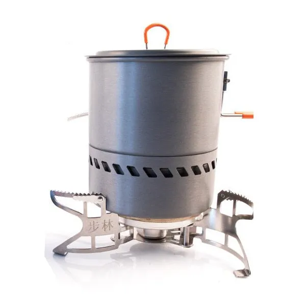 Gas Split Pot Cooking Cookware for Bulin Furnace B15 Folding Furnace Stove with Hiking Stove Outdoor Gas Camping Camp Limited-stock Don't wait Picnic