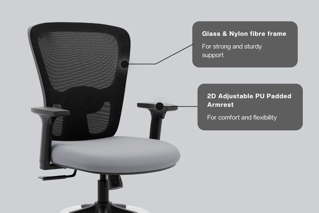 Green Soul Renewed Jupiter Superb Mid Back Office Chair