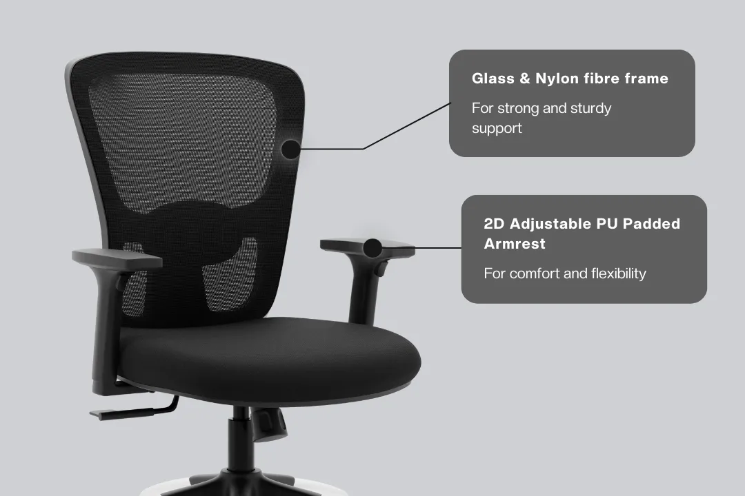 Green Soul Renewed Jupiter Superb Mid Back Office Chair