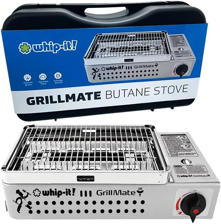 GrillMate Stove Set, Silver