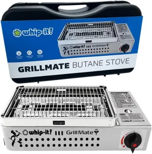 GrillMate Stove Set, Silver