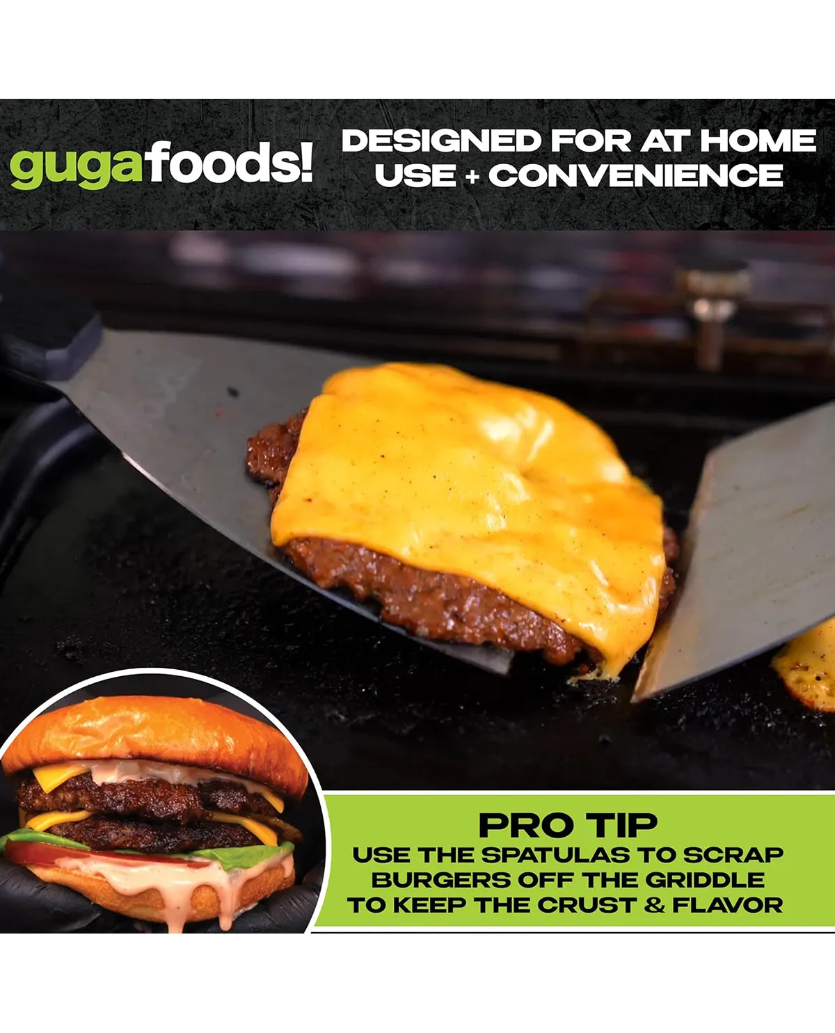 Guga Foods Ultra Griddle Kit Set