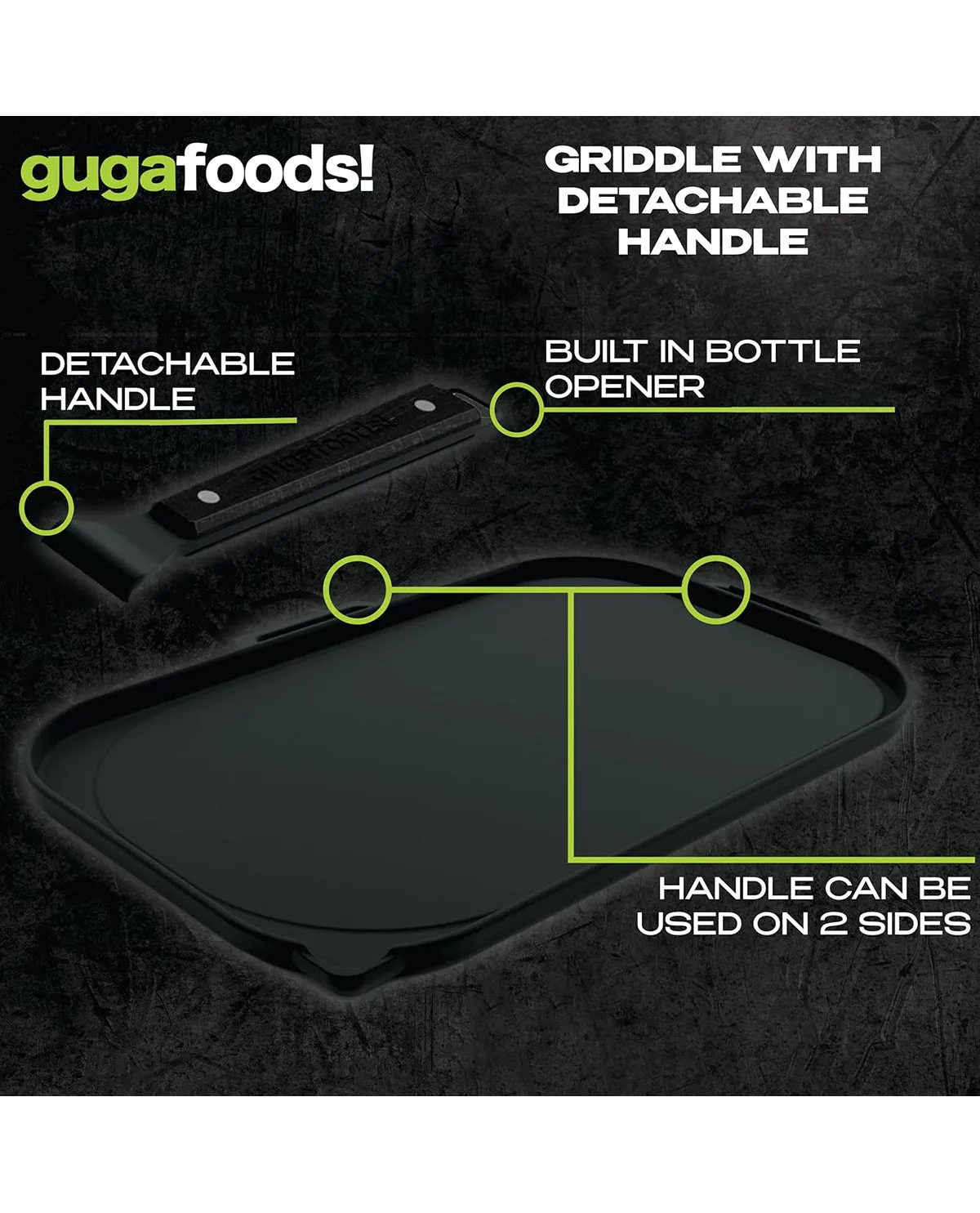 Guga Foods Ultra Griddle Kit Set