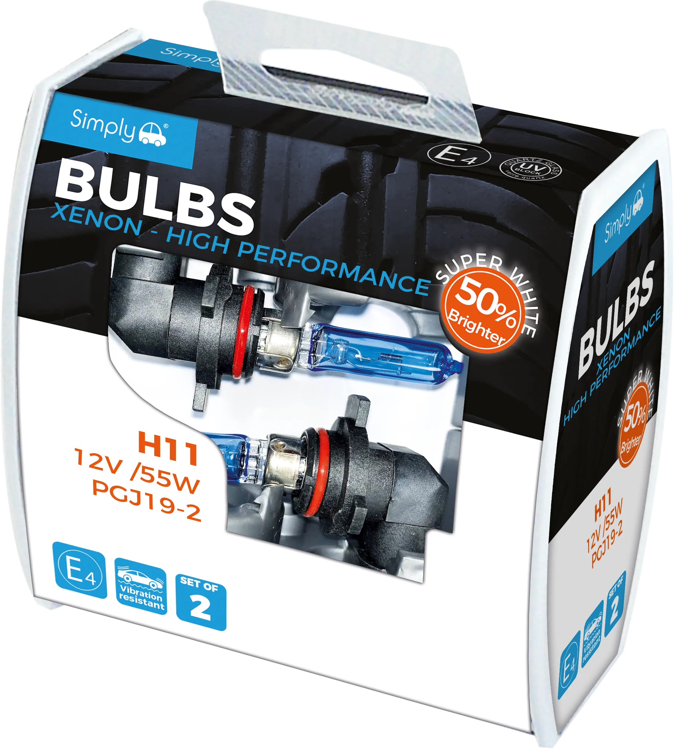 H11 High Performance Bulb - Duo Box (SWH11)