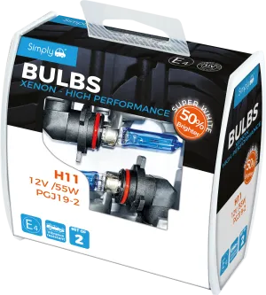 H11 High Performance Bulb - Duo Box (SWH11)