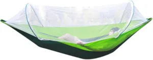 Hammock with Mosquito Net, Double Camping Hammocks Bug Net Waterproof Portable and Lightweight for Backpacking Hiking Travel Outdoor