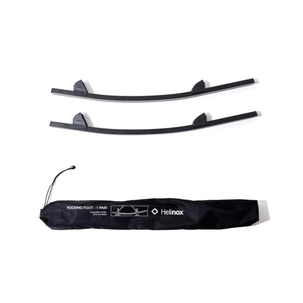 Helinox Rocking Foot Two - For Chair Two Only (2 Pieces) - Black