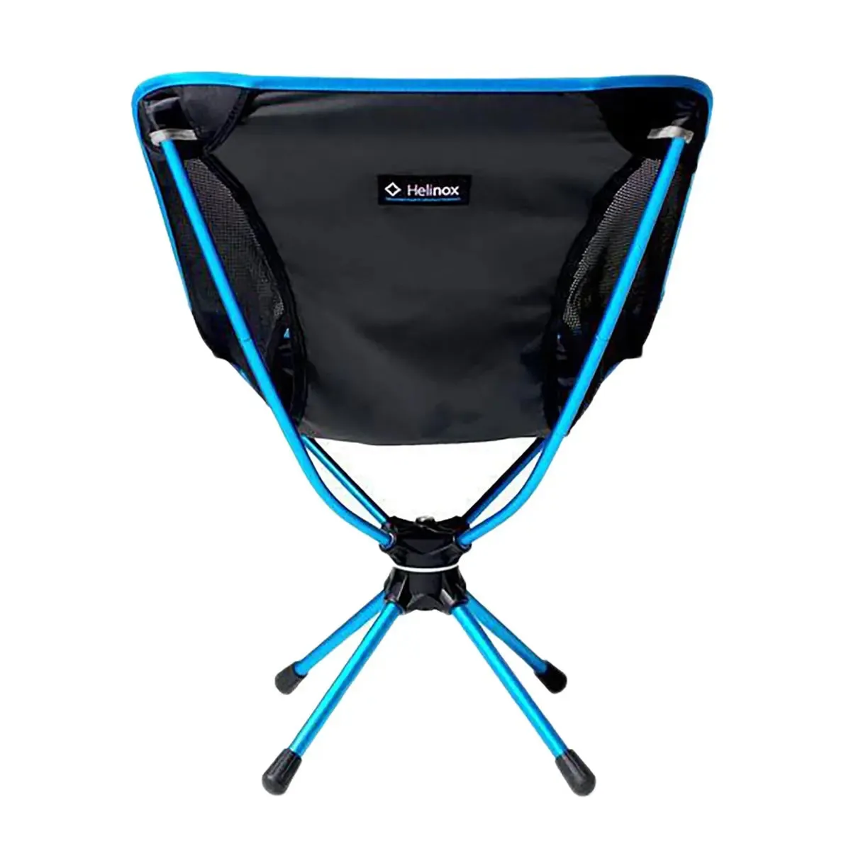 Helinox Swivel Chair - Lightweight Camping Chair - Black / Cyan