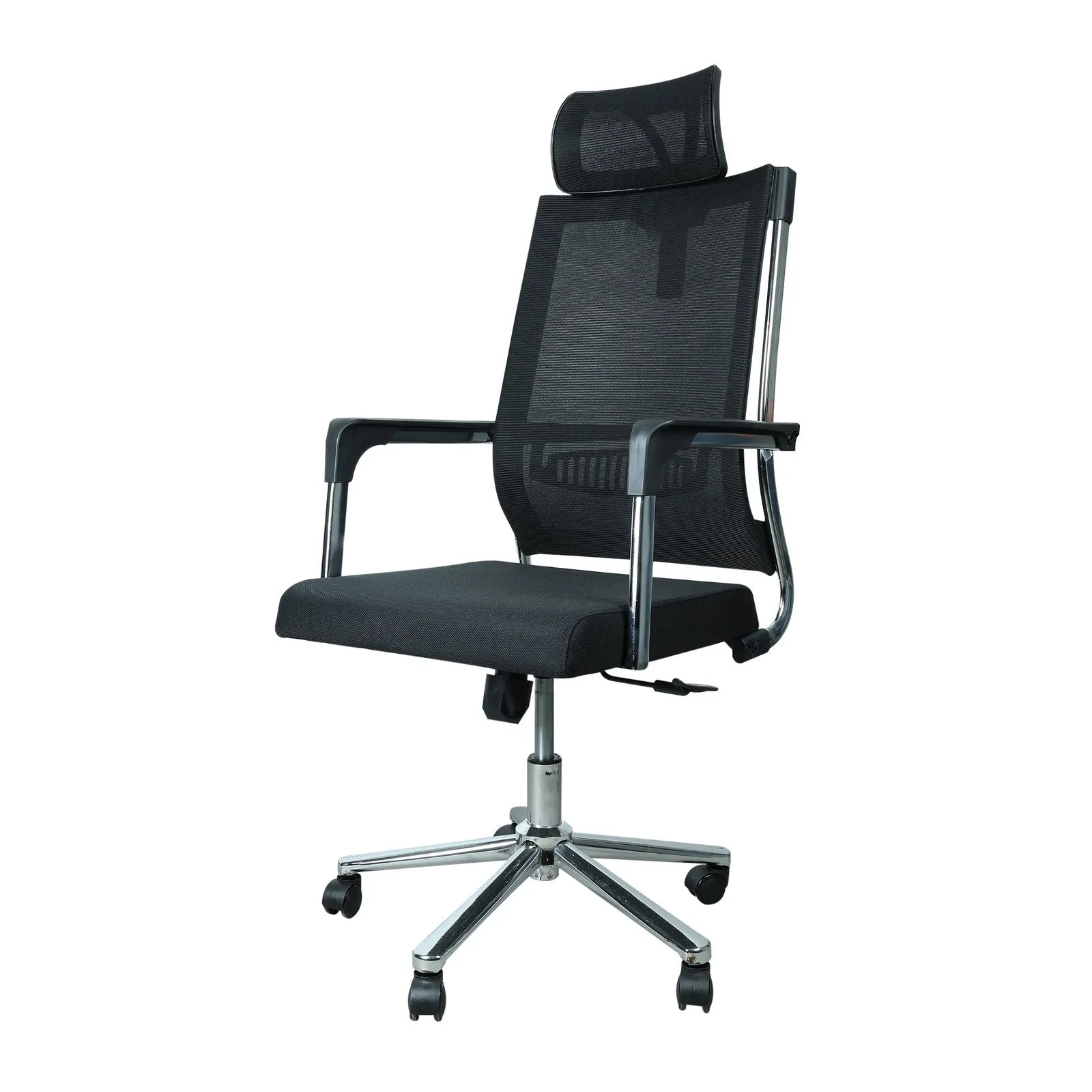 High Back with Headrest Office Executive Chair in Mesh