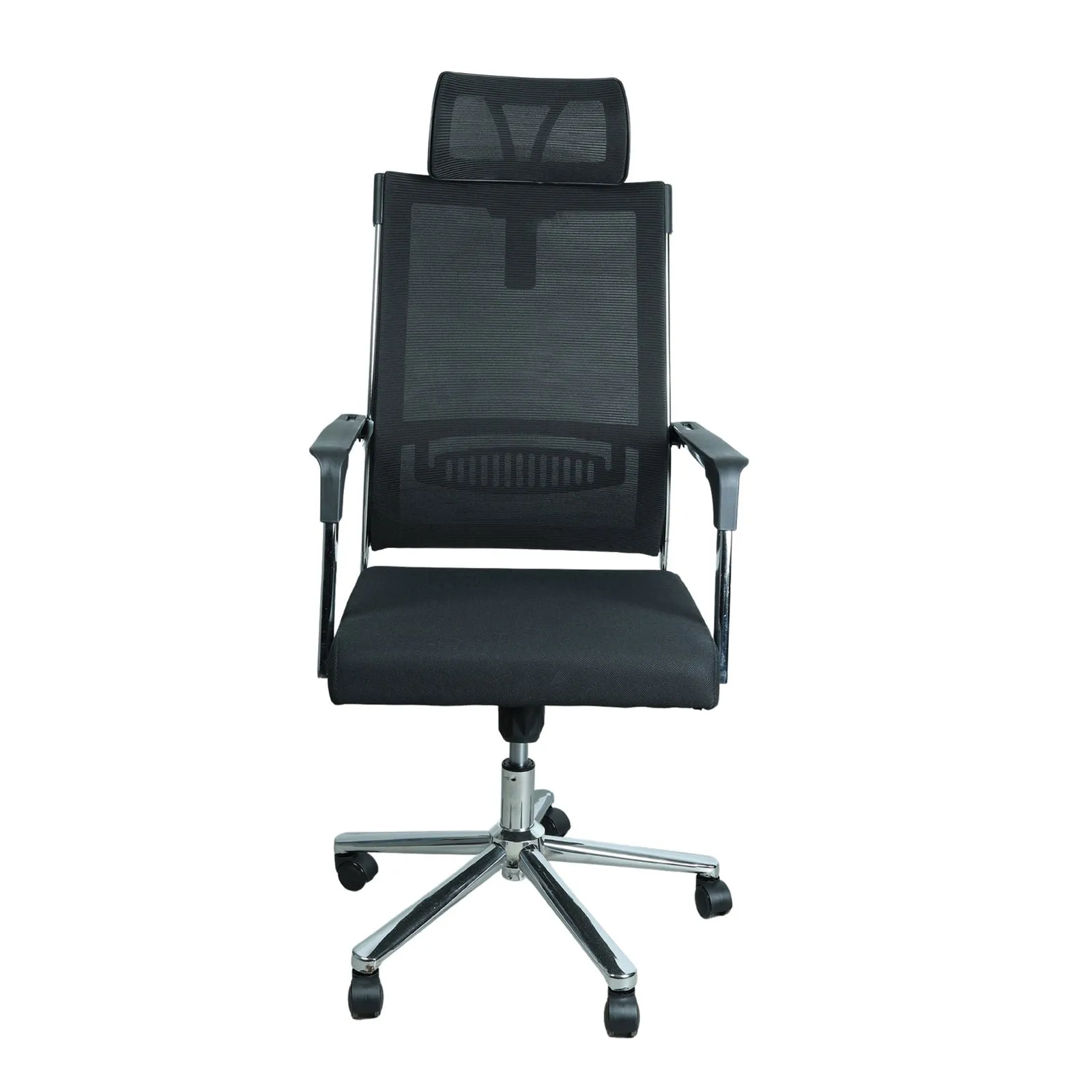 High Back with Headrest Office Executive Chair in Mesh