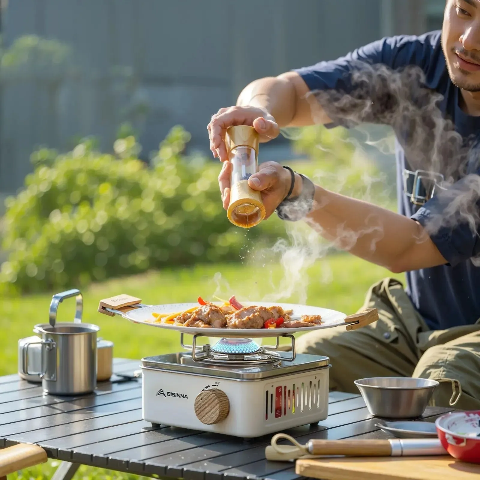 High-Power Camping Gas Stove: Perfect for Outdoor Adventures