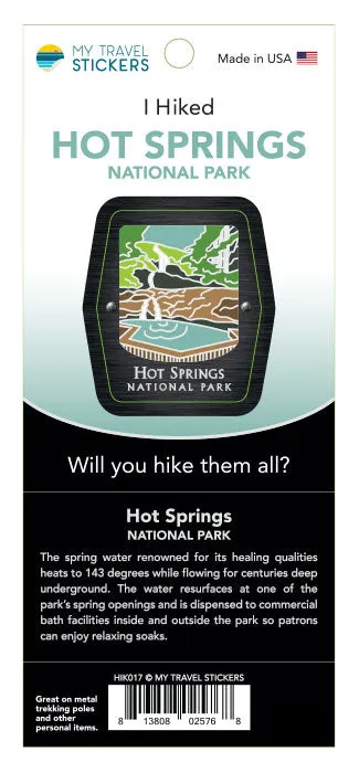 Hot Springs I Hiked