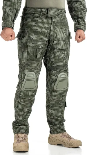 IDOGEAR SPORTS G3 Combat Pants for Men Tactical Military Pants with Knee Pads Multi Camo Trousers