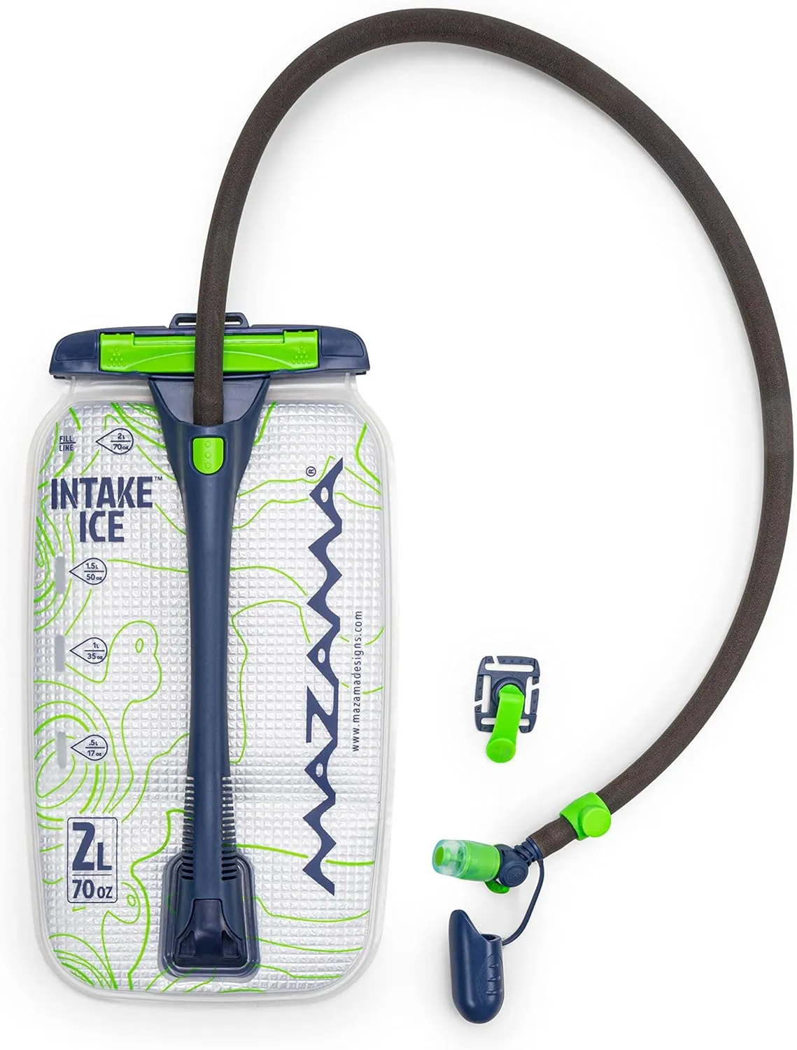 Intake ICE Fully Insulated Hydration Reservoir by Mazama Designs (2L or 3L Capacity)