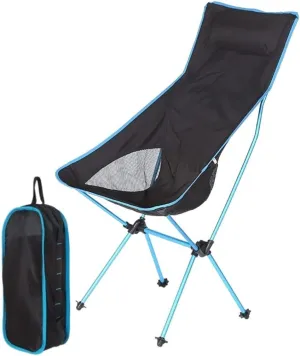 IRYZE Outdoor Chair Folding Camping Chair Portable Lightweight Folding Camp Chairs with Storage Bag, Aluminum Alloy Fishing Seat for Hiking Travel Picnic Camping Chair Foldable Chair (Color : D)