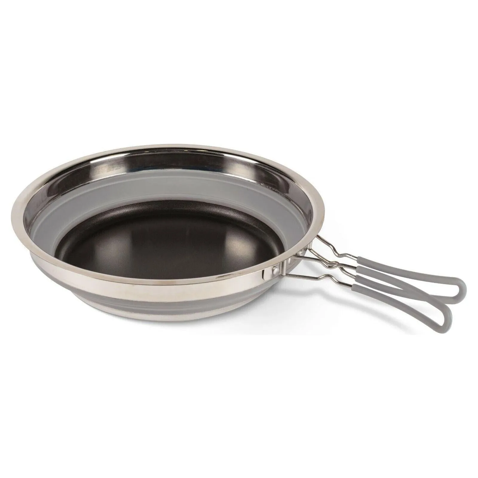 Kampa Collapsible Non Stick Frying Pan with Folding Handle