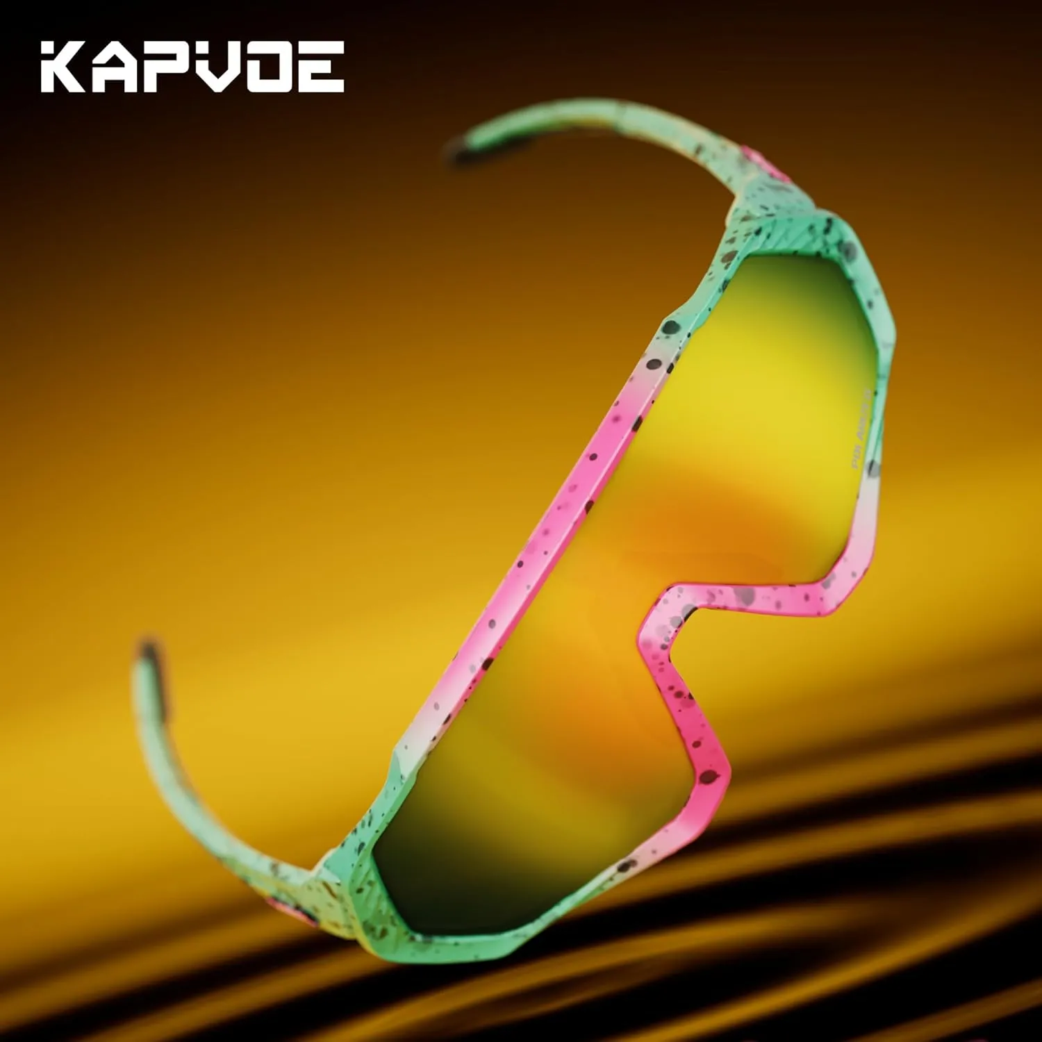 KAPVOE Cycling Glasses Men Women Polarized Sports Sunglasses With 1 Lens Or 5 Lenses MTB Mountain Bike Eyewear - K9408