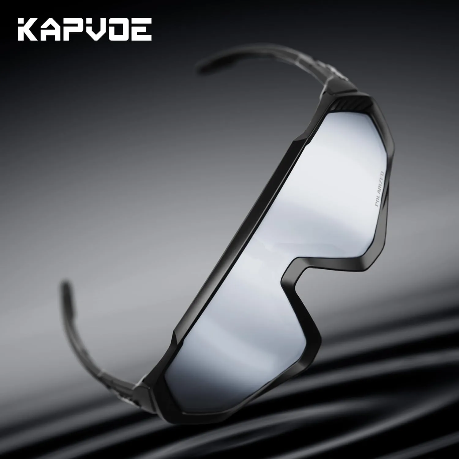 KAPVOE Cycling Glasses Men Women Polarized Sports Sunglasses With 1 Lens Or 5 Lenses MTB Mountain Bike Eyewear - K9408