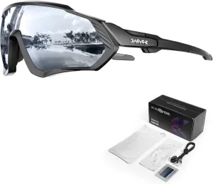KAPVOE Cycling Glasses Men Women Polarized Sports Sunglasses With 1 Lens Or 5 Lenses MTB Mountain Bike Eyewear - K9408