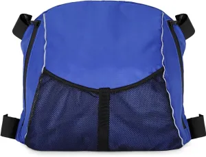Kayak Seat Back Storage Bag, Portable 600D Oxford Waterproof Organizer Adjustable Adhesive Straps Mesh Pouch for Marine Kayaking Chair Backrest Seat