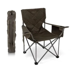King Kong Camping Chairs for Adults with Mesh Cup Holders and Pockets