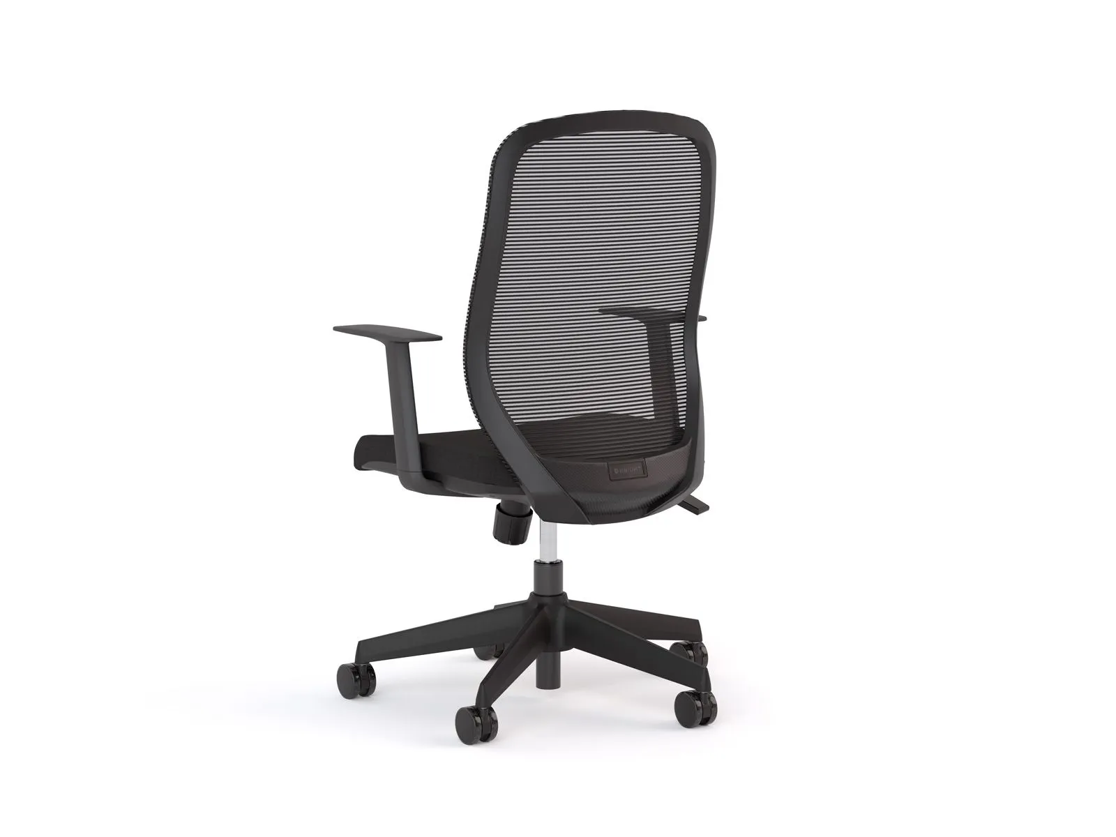 Knight's Flex 2.0 Mesh Back Chair, Black Upholstery Seat, Unassembled