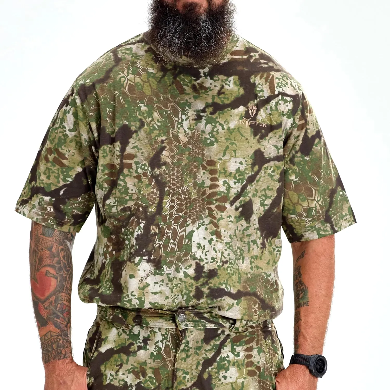 Kryptek Men’s Stalker Short Sleeve Hunting Shirt