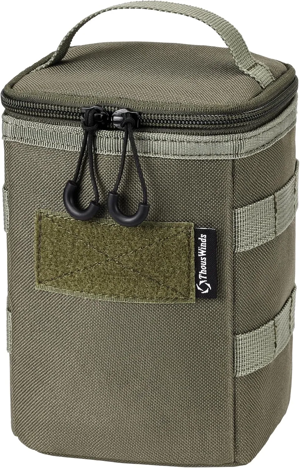 Lantern Storage Bag, Tactical Camping Storage Bag, Olive-Green