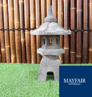 Lava Stone Lantern Mini 62cm H