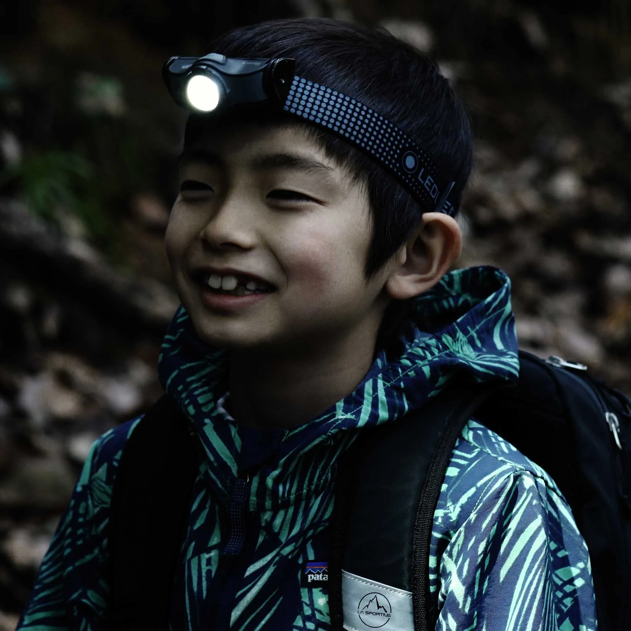 Ledlenser MH3 200lm Lightweight 93gm Headlamp Black/Grey