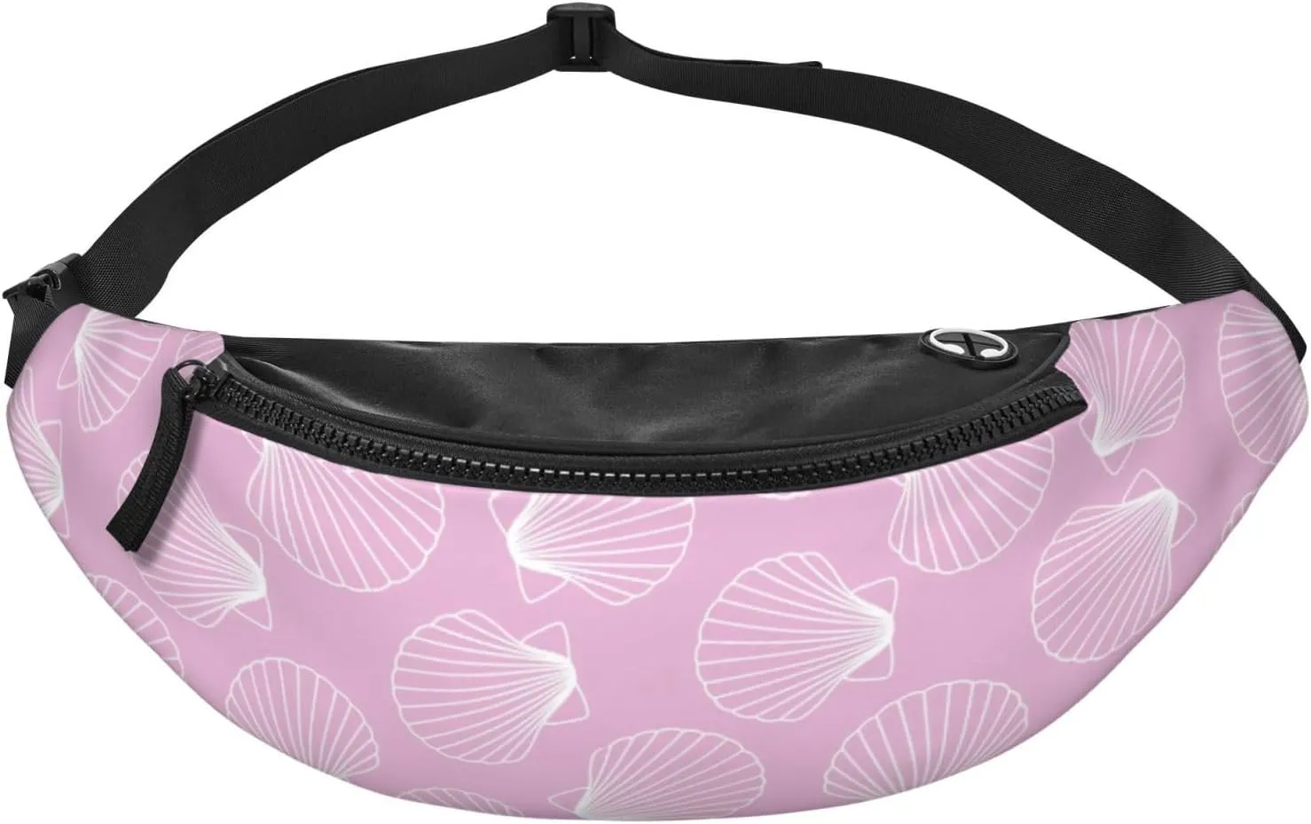 Leisure Sports Crossbody Bag Running Casual Hands-Free Wallets Waist Pack for Man Woman Father's Day for Dad Bright Shells