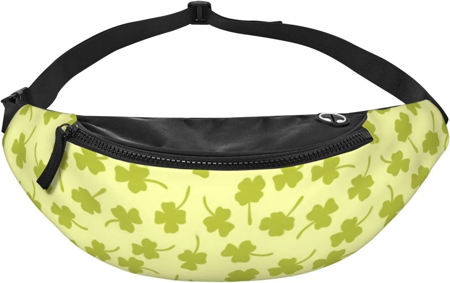 Leisure Sports Crossbody Bag Running Casual Hands-Free Wallets Waist Pack for Man Woman Father's Day for Dad Cartoon Clover