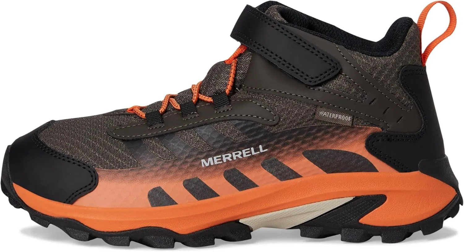 Merrell Unisex-Child Moab Speed 2 Mid Alternative Closure Waterproof Hiking Boot