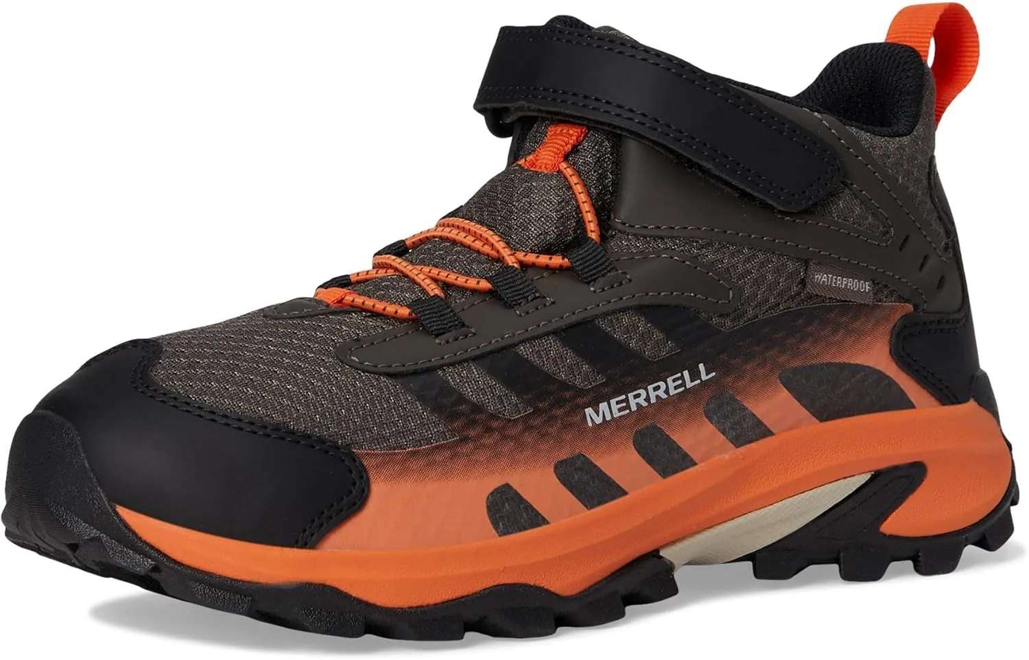 Merrell Unisex-Child Moab Speed 2 Mid Alternative Closure Waterproof Hiking Boot