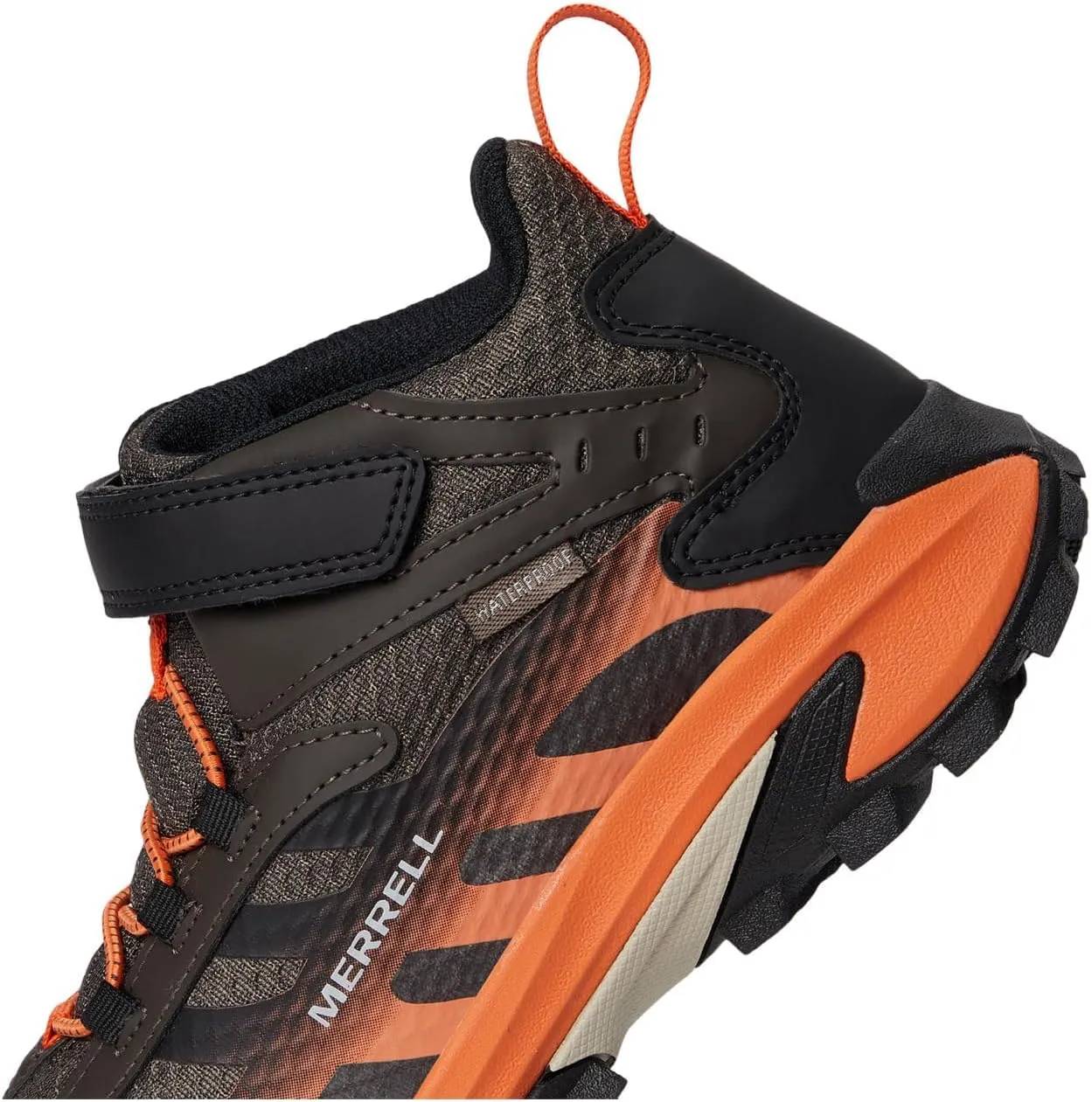 Merrell Unisex-Child Moab Speed 2 Mid Alternative Closure Waterproof Hiking Boot