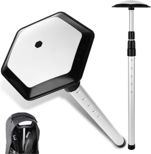 MNKNENG Golf Travel Bag Support Rod Pole Oversized Stiff Arm for Golf Travel Bag Telescoping Aluminum Alloy Golf Stiff Arm Anti-Impact Golf Club Travel Protector Stick