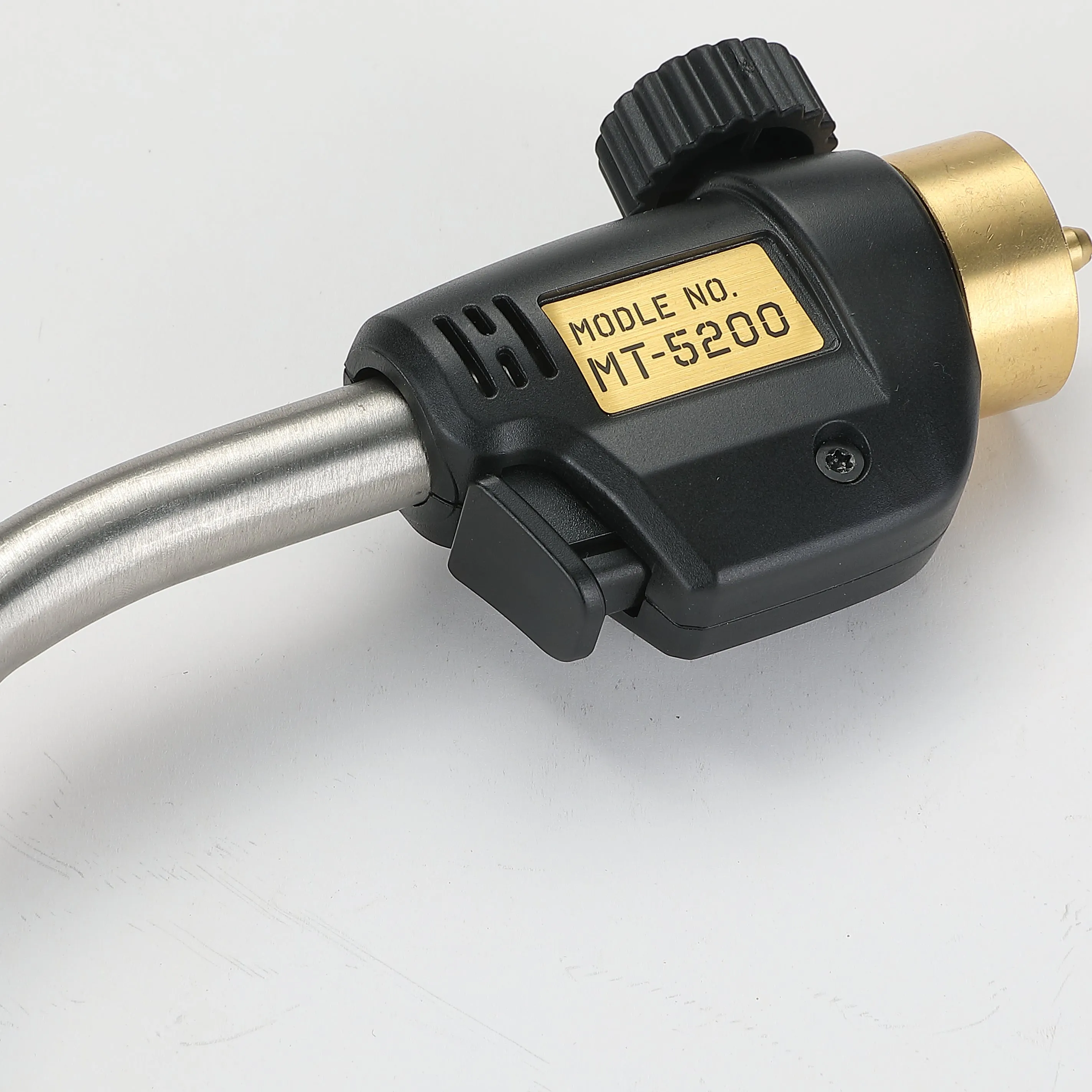 MT-5200 MAPP Propane Torch Head, CGA600 Interface, MAP Gas, Self-Ignition