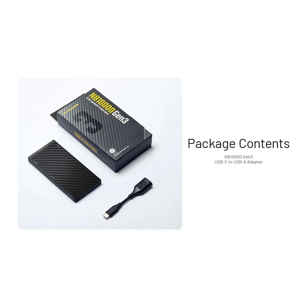 Nitecore NB10000 GEN3 Ultralight Power Bank
