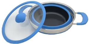 Non Stick 2.5L Collapsible Silicone Pot Medium