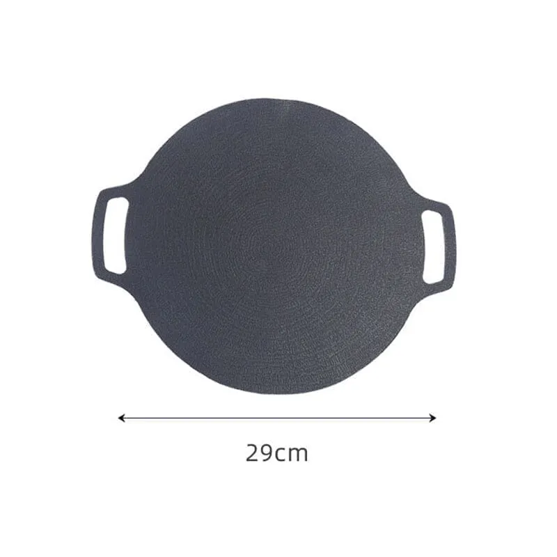 Non-stick Round Baking Pan BBQ Griddle