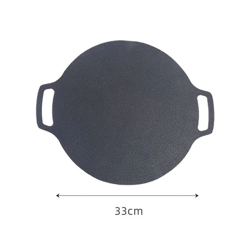 Non-stick Round Baking Pan BBQ Griddle