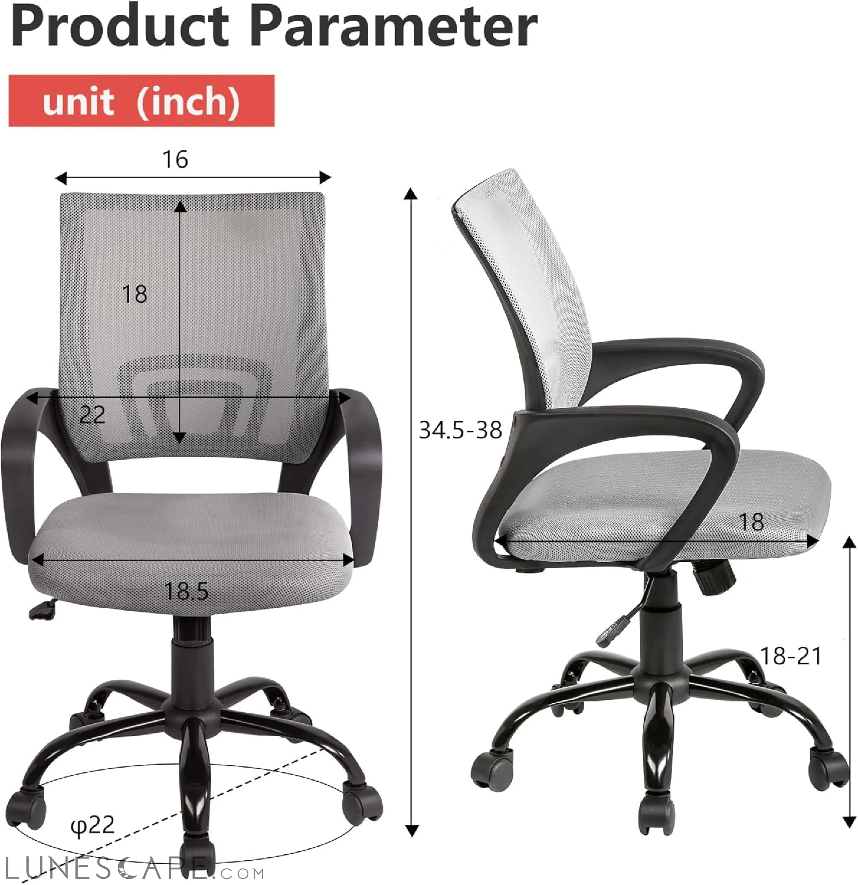 Office Chair Computer Chair Ergonomic Cheap Desk Chair Adjustable