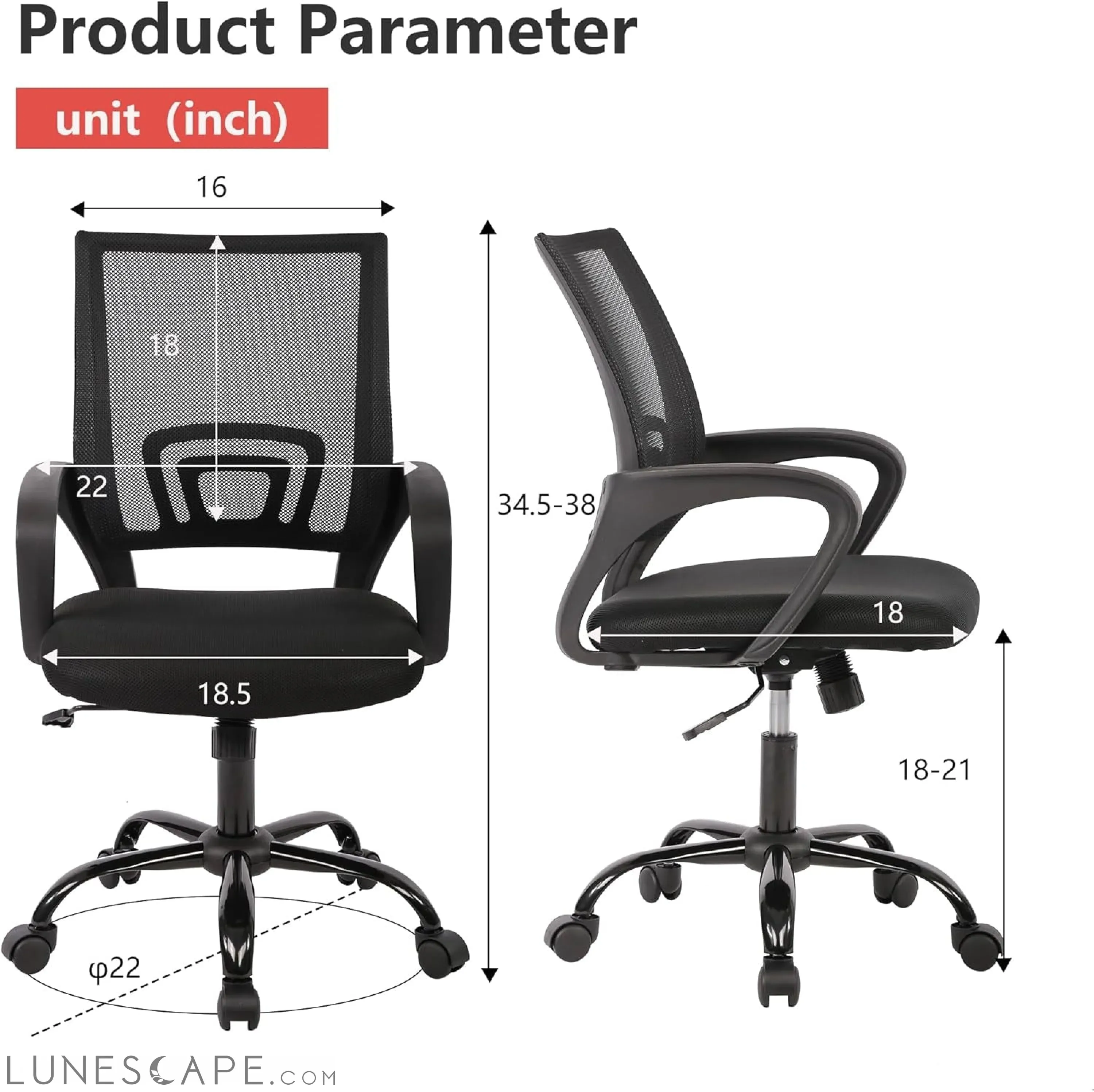 Office Chair Computer Chair Ergonomic Cheap Desk Chair Adjustable